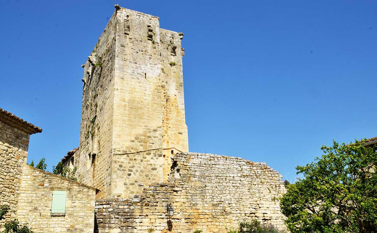 le donjon du château